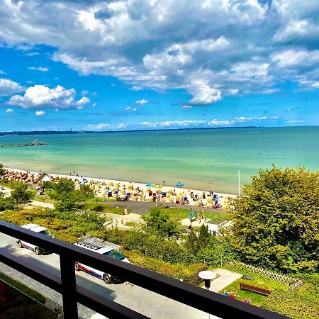 Studio Mit Panorama-Meerblick Und Direkter Strandlage In 샬베우츠 외부 사진