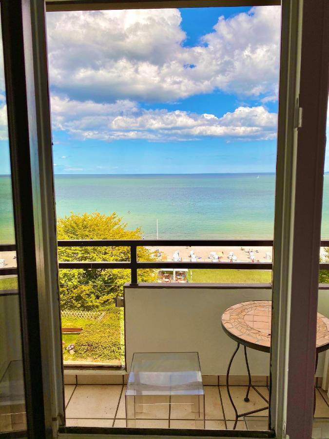 Studio Mit Panorama-Meerblick Und Direkter Strandlage In 샬베우츠 외부 사진