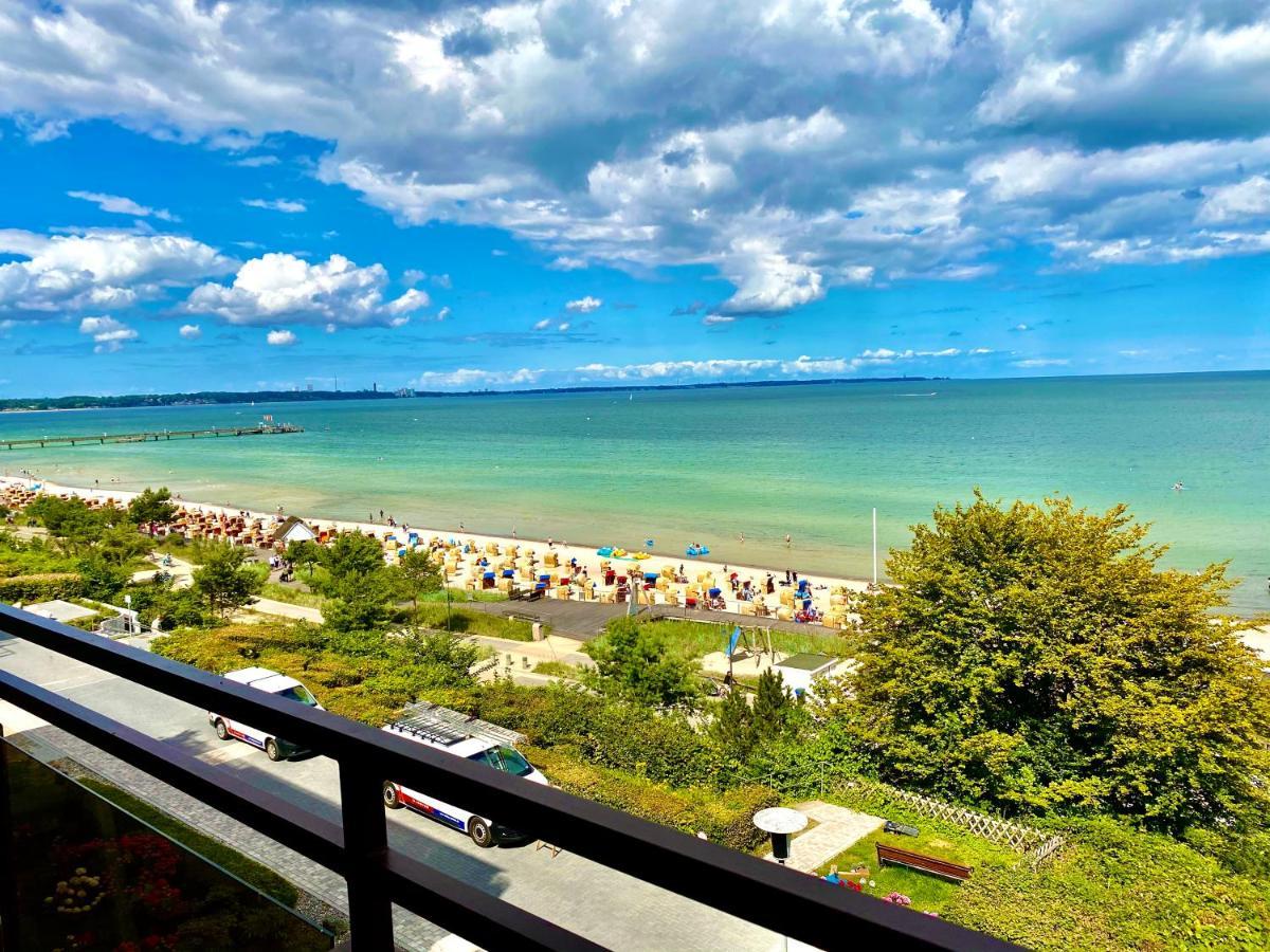 Studio Mit Panorama-Meerblick Und Direkter Strandlage In 샬베우츠 외부 사진