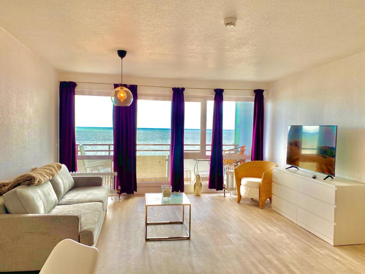 Studio Mit Panorama-Meerblick Und Direkter Strandlage In 샬베우츠 외부 사진