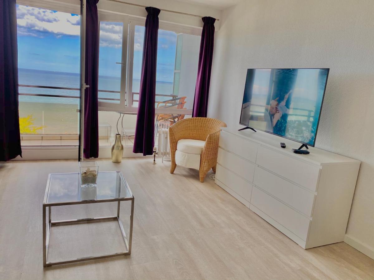 Studio Mit Panorama-Meerblick Und Direkter Strandlage In 샬베우츠 외부 사진